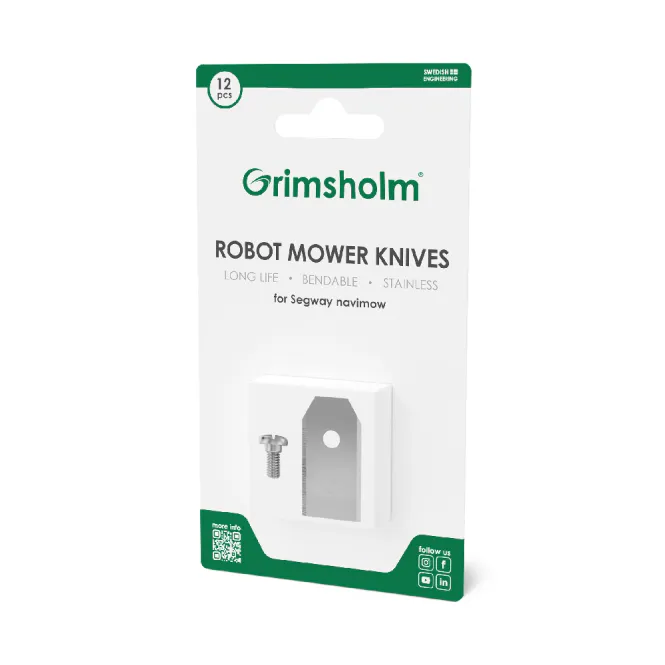 Hovedbilde Grimsholm kniver til Segway Navimow 12 stk