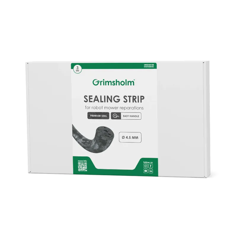 Grimsholm tetningslist robotgressklipper 4,5 mm 3 m